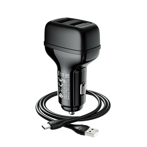 Car charger “Z36 Leader” dual port set with cable